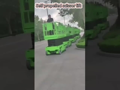 Samobieżny podnośnik nożyczkowy 6m-14m Mobilna platforma podnośnicza