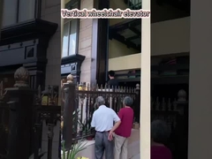 250 kg 4 m Podnoszący wyścig na zewnątrz na wózku inwalidzkim