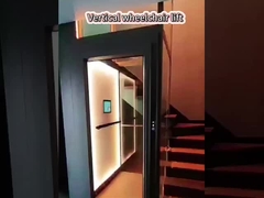 Bezpieczny hydrauliczny podnośnik pionowy o długości 1 m dla niepełnosprawnych w górę i w dół schodów