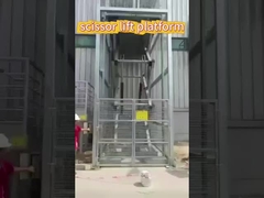 Stolik podnośnik hydrauliczny pionowy stacjonarny 3m 2000kg Stała platforma podnośnikowa nożyczkowa