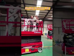 Samobieżny podnośnik nożyczkowy 6m 8m 10m 12m 320kg 450kg Placówka robocza w powietrzu