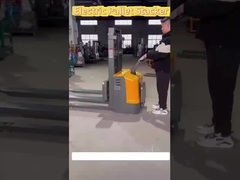 2 tony Elektryczny Stacker Ciężarówka Stojący typ wózka widłowego Palet stacker
