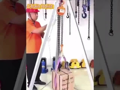 Urządzenia do podnoszenia ręcznego podnośnika łańcuchowego 0,5-tonowego podnośnika ręcznego łańcucha