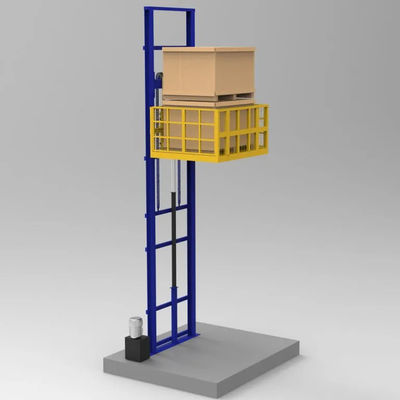 kupować Błękitne 500 kg platformy hydraulicznej do podnoszenia ładunków wewnętrznych i zewnętrznych online manufacture