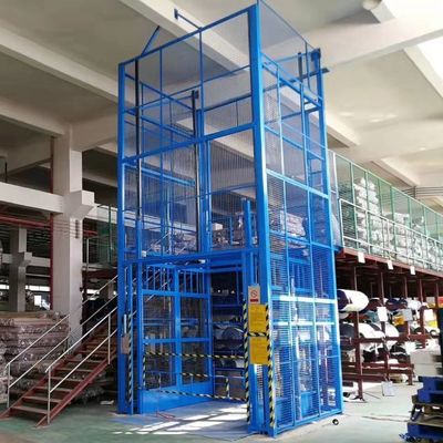 kupować 3m-9m windy klatkowej hydrauliczne w pełni zamknięte pionowe windy ładunkowe online manufacture