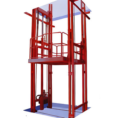 kupować 2T Mezzanine Floor Goods Lift 5m 2000KG Warehouse Freight Elevator online manufacture