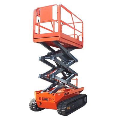 kupować 8m 10m 12m Podnośnik nożyczkowy, samobieżny, ruchomy hydrauliczny online manufacture