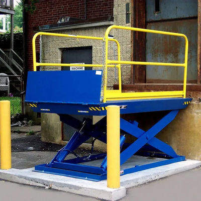 kupować 2000 kg hydrauliczny podnośnik do ładowania dok stacjonarny hydrauliczne nożyczki dok podnośnik online manufacture
