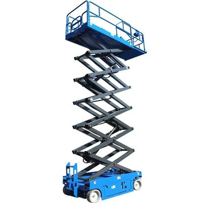 kupować Mini mobilny podnośnik nożyczkowy 14m Samojezdne platformy podnoszące 230KG online manufacture