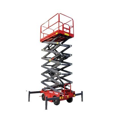 kupować 8m Podnoszenie nożyczkowe Hydrauliczne platformy podnoszenia nożyczek 1000KGs online manufacture