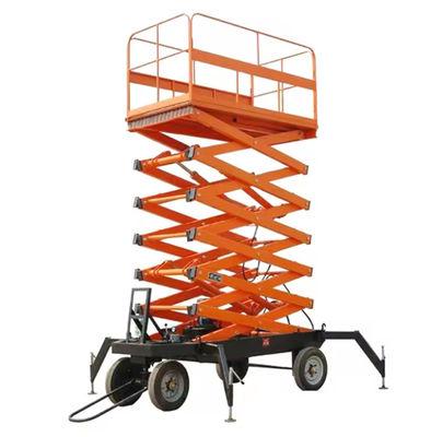 kupować Elektryczny podnośnik nożyczkowy Podnośnik hydrauliczny platformy 1000 kg 6m Podnośnik nożyczkowy online manufacture