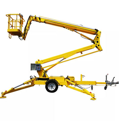 kupować Żółty 10m Wciąg za Cherry Picker 200KG 30 Ft Wciągany Boom Lift online manufacture