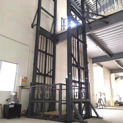 kupować 5m 5000kg Łatwy Podnośnik Ładunkowy Podnośnik 5 Ton Mezzanine Towar Podnośnik Błękitny online manufacture