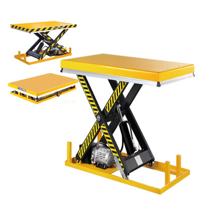 kupować Ładunek Mały elektryczny podnośnik nożyczkowy 2000 kg 1,4 m Kompaktny podnośnik online manufacture