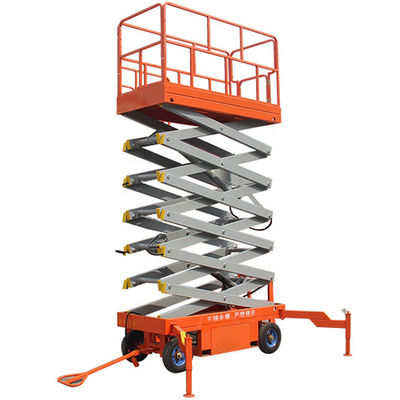 kupować 500 kg Podnoszenie mobilnej platformy 9 m Podnoszenie nożyczkowe do pracy powietrznej w budynkach zewnętrznych online manufacture