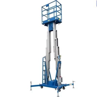 kupować Podnośniki z podwójnym masztem z aluminium 14 m Platformy hydrauliczne z stopów aluminium online manufacture