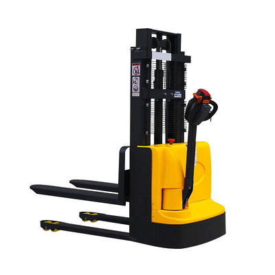 kupować Żółty Palet Stacker 1200 kg 1500 kg Elektryczny Palet Stacker online manufacture