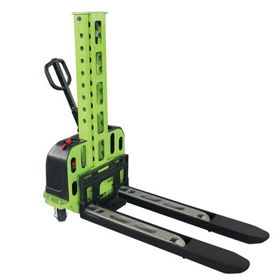 kupować 0.5t 1,2m Półelektryczny Palet Stacker Automatyczne podnoszenie Elektryczny wózek widłowy online manufacture