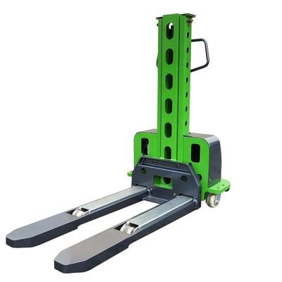 kupować 1 ton elektryczny palety stacker samodzielnie ładowanie stacker wózek widłowy online manufacture