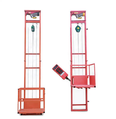 kupować 500 kg 1000 kg Winda magazynowa do przewozu ładunków Winda pionowa elektryczna do przewozu ładunków online manufacture