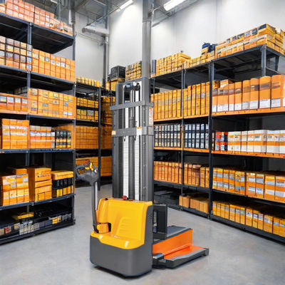 kupować Elektryczny Palet Stacker 1 Tona 3,5m Samoładowanie Podnoszenie Palet Stacker Palet Truck online manufacture