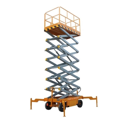 kupować 6m 500kg Hydraulic Mobile Scissor Lifting Platform Platformy podnoszącej online manufacture