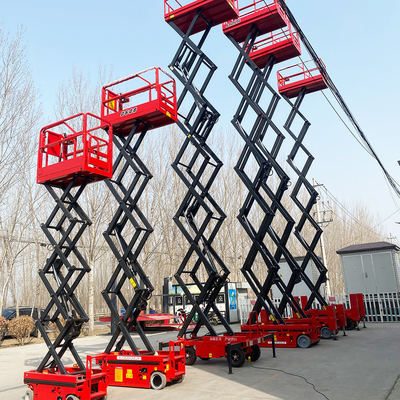 kupować Self-propelled Scissor Lift 8m 10m 12m 14m Hydraulic Scissor Lift Platform produkcja online