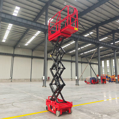 kupować Self-propelled Electric Scissor Lift 6m 230kg Mini Aerial Work Platform produkcja online