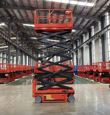 kupować Self Propelled Scissor Lift Electric Hydraulic Scissor Lift Platform 8m 10m 12m produkcja online