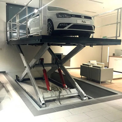 3500 kg Stolik do podnoszenia samochodów 3m Stały podnośnik nożyczkowy do samochodów do garażu