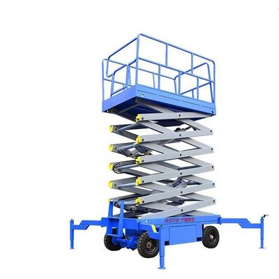 8m mobilna platforma podnośna nożyczkowa 2000Kg mobilna platforma hydrauliczna