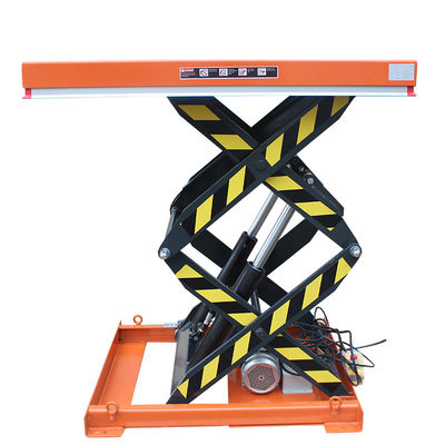 1000 kg hydrauliczny podnośnik nożyczkowy Orange Heavy Duty Scissor Lift