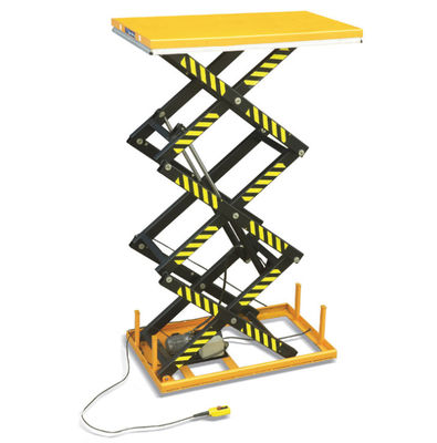 Stolik podnośnik hydrauliczny pionowy stacjonarny 3m 2000kg Stała platforma podnośnikowa nożyczkowa