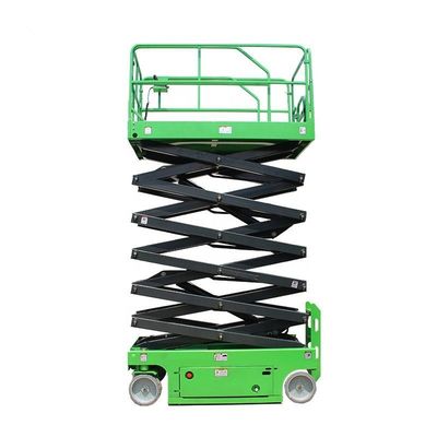 450 kg nożyczkowy samobieżny 6m mobilny hydrauliczny zielony