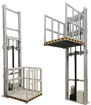 Przemysłowy podnośnik ładunkowy podnośnik platformy hydraulicznej podnośnik 8m 1000kg