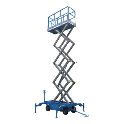 6m 8m 10m 12m Hydrauliczna elektryczna nożyczka mobilna platforma robocza podnośnik