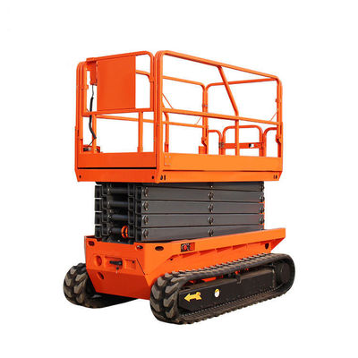 Elektryczna platforma podnosząca nożyczką hydrauliczna 6 - 12 m podnośnik.