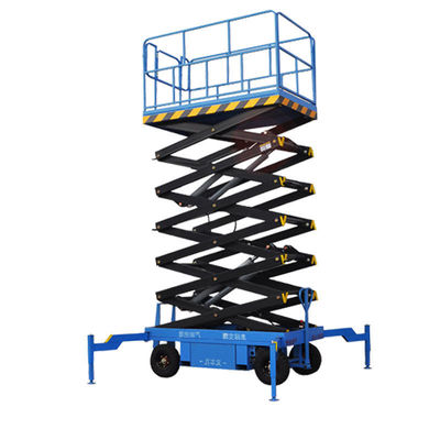Mobilny podnośnik nożycowy 300kg 500kg 8m 10m 12m 14m Elektryczna platforma robocza