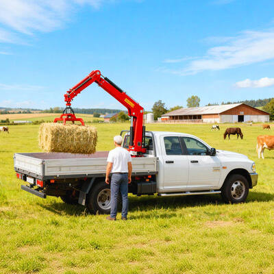 5 Ton 6 Ton Składana Żurawik Hydrauliczny Mini Dźwig