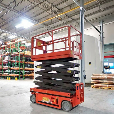 4m 6m 8m 10m 12m 320kg Hydraulic Electric Self-Propelled Scissor Lift