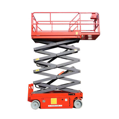 Elektryczne mobilne podnośniki nożycowe Samobieżna hydrauliczna platforma podnosząca