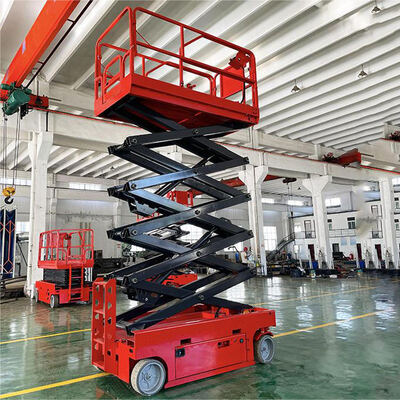 10m 12m 14m 16m Podnośnik nożyczkowy platforma hydrauliczna elektryczna samobieżna podnośnik nożyczkowy