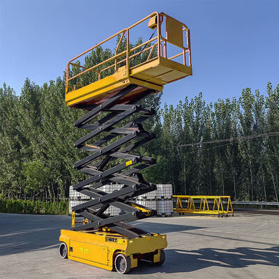 14m 16m 230kg Hydrauliczne elektryczne nożyczki podnoszące mobilną platformę roboczą z powietrza