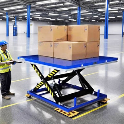 Ciężkie stacjonarne platformy podnośnikowe nożyczkowe hydrauliczne stoły podnośne