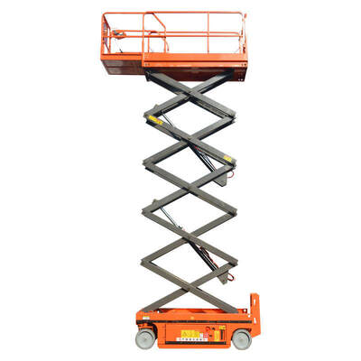 Elektryczny podnośnik nożyczek 10m 12m 14m Platformy powietrzne Hydrauliczne podnośnik nożyczek