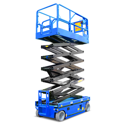 8m 10m 12m Samojezdny podnośnik nożyczkowy hydrauliczna platforma podnoszenia powietrza do pracy na zewnątrz