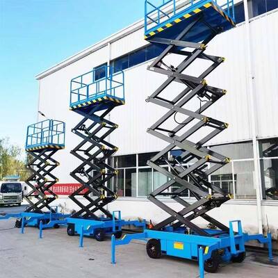 10m Mobilne elektryczne podnośniki nożyczkowe stoły hydrauliczne 500kg